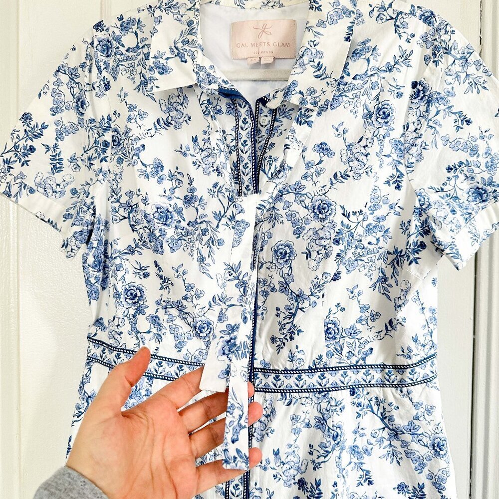 RARE 🦄 Gal Meets Glam DARLA Dress with Bow Tie - Size 14 - runs SMALL - Picture 4 of 6